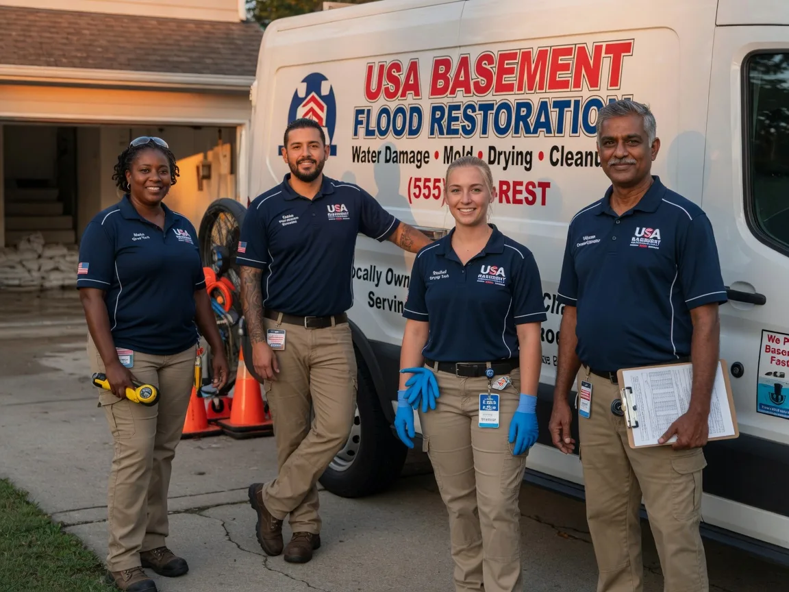 Basement Flood Cleanup company in Martha, OK