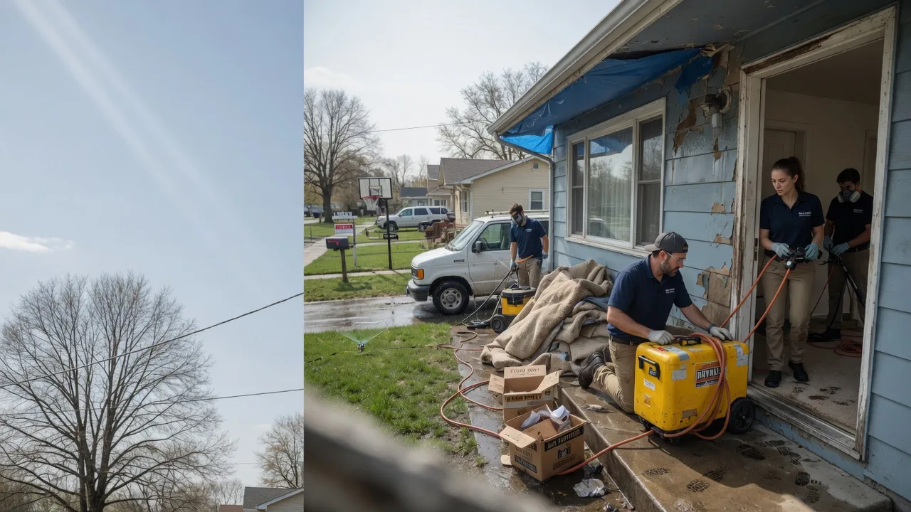Basement Flood Cleanup in Martha, OK near me